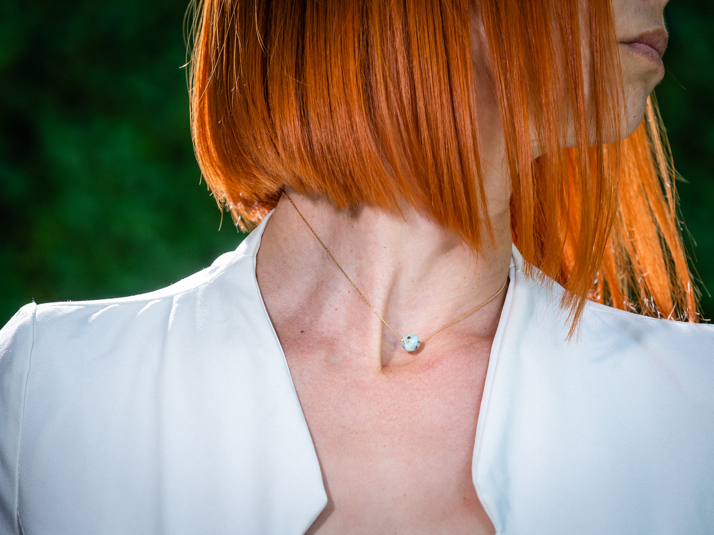 Collier "Sensuale" en pierre naturelle