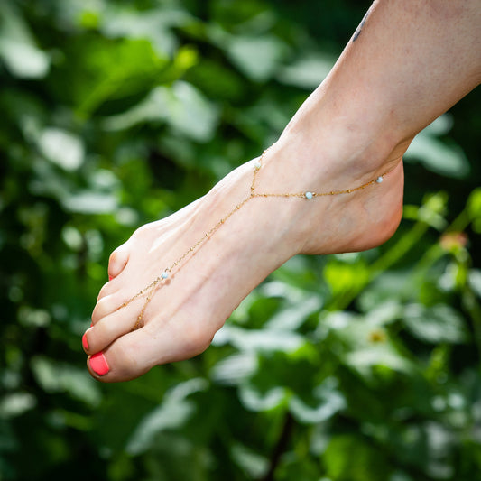 Bijou de pied "Terra"