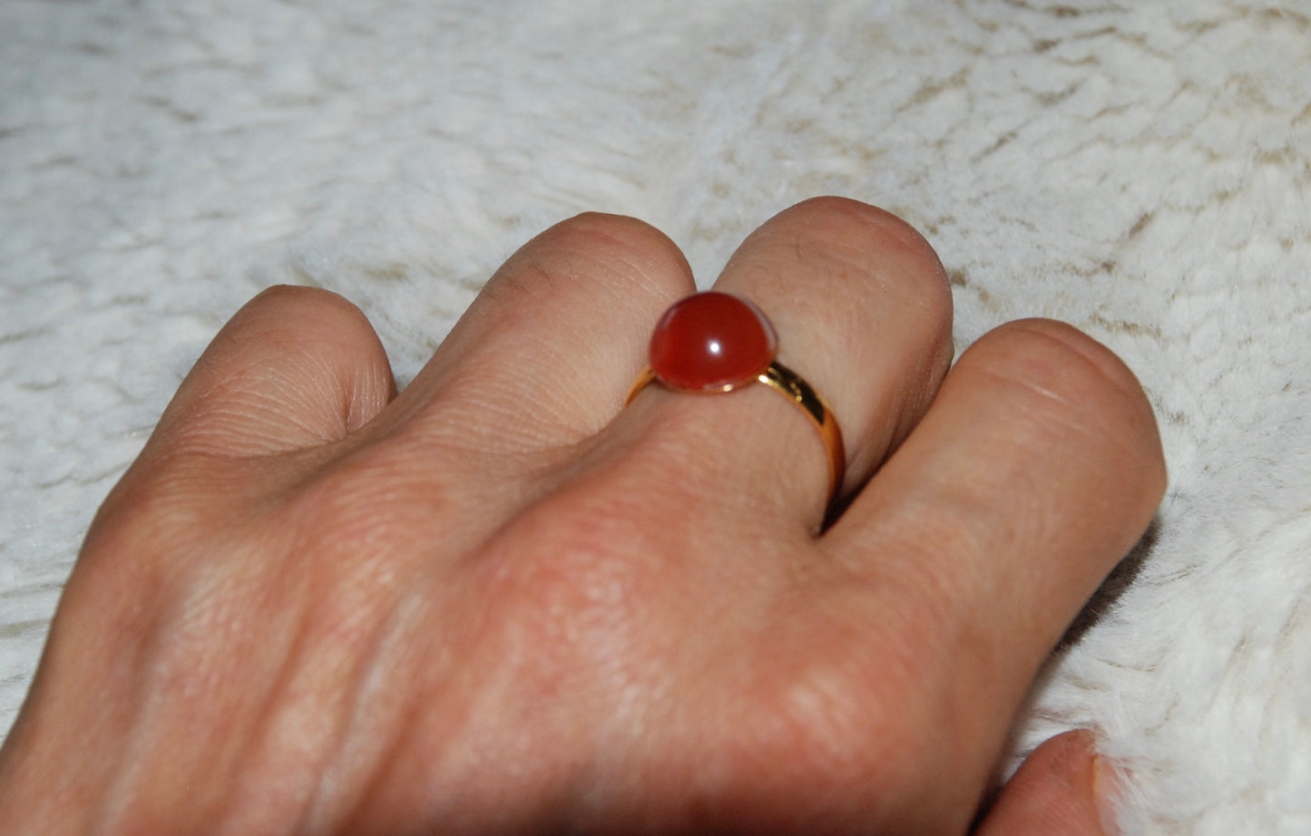 Bague "Semplice" en pierre naturelle